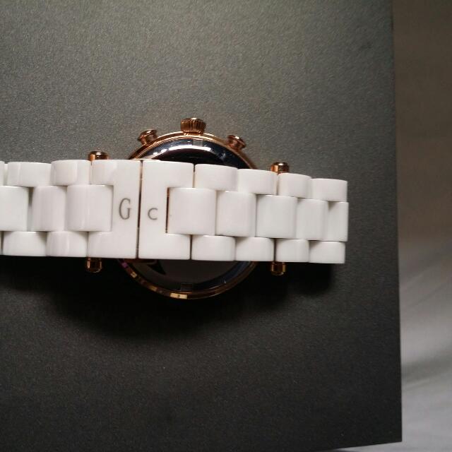 Authentic Gc White Ceramic Watch