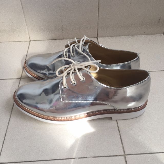Forever 21 shop silver shoes