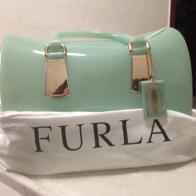Furla candy clearance bag green
