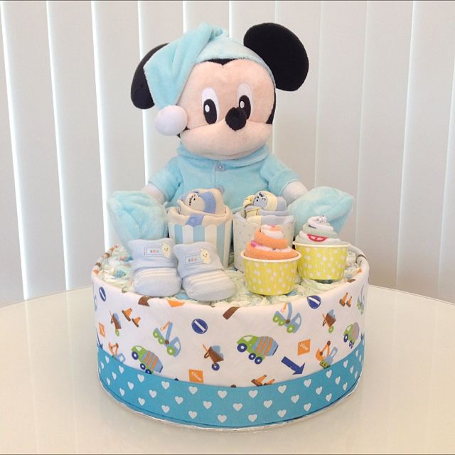 mickey diaper cake