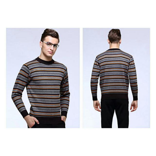 Warm sweater knitted cashmere online