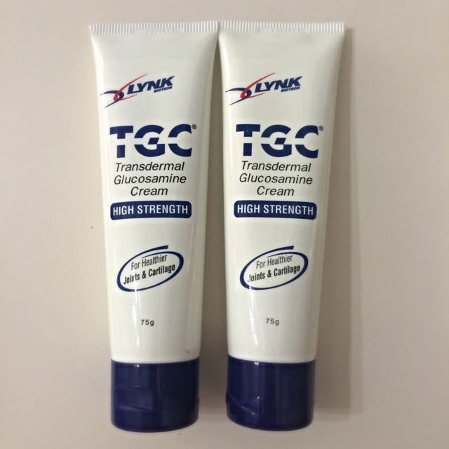 Transdermal Glucosamine Cream (TGC) High Strength, Health & Nutrition