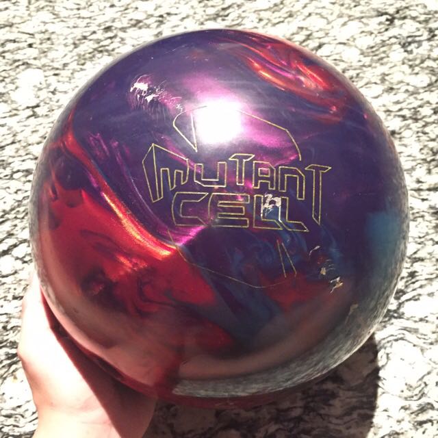 14lbs Reactive Bowling Ball, Sports Equipment, Sports & Games