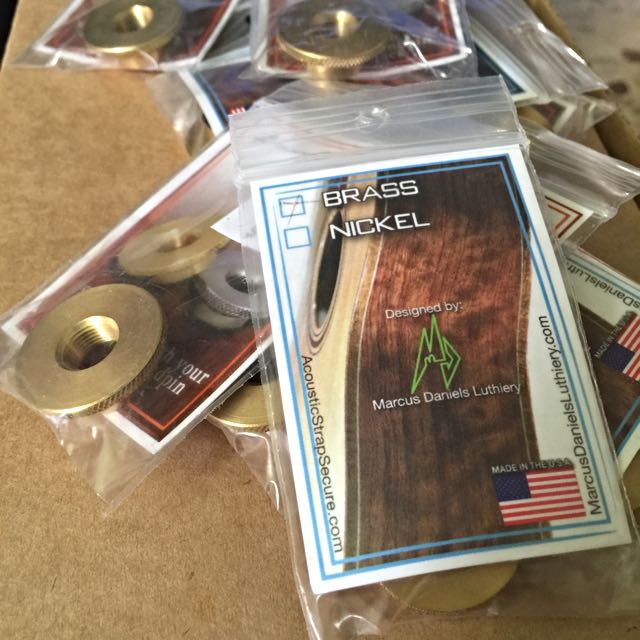 Acoustic Brass Strap Lock, Hobbies & Toys, Music & Media, Music