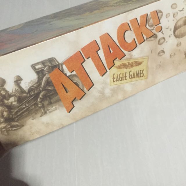 Attack Board Game by Eagle Games (A Game Of World Conquest), Hobbies