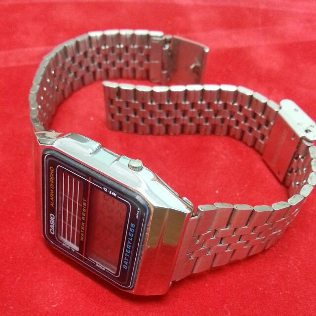 Casio batteryless sales