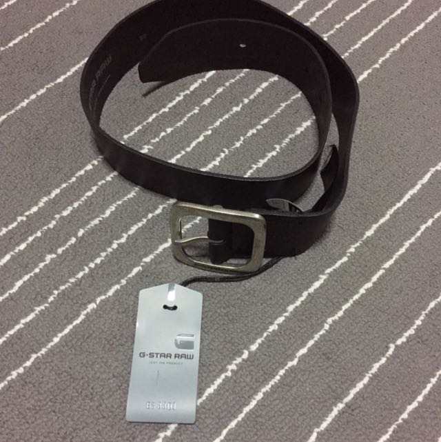 g star leather belt