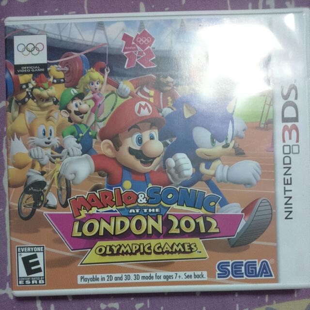 Mario & Sonic At The London 2012 Olympic Games (3DS), Hobbies & Toys, Toys & Games on Carousell