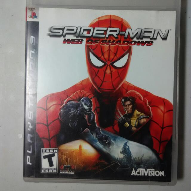 spider man web of shadows ps3