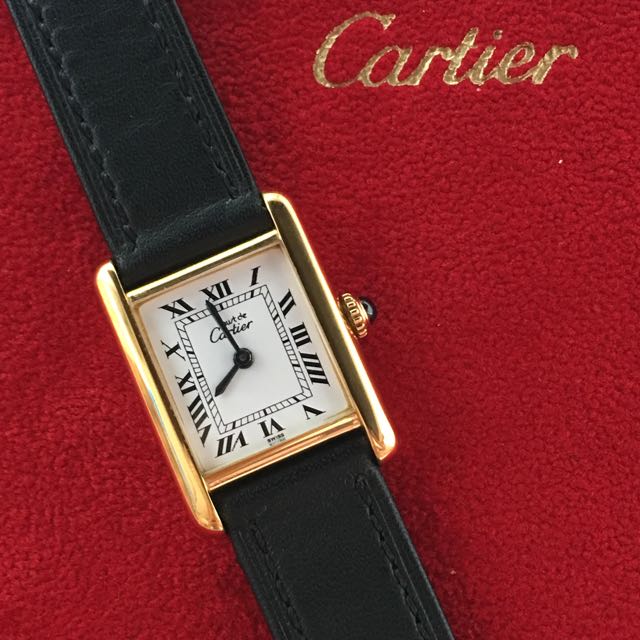 Vintage Cartier Tank Watch Sold Luxury On Carousell