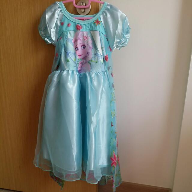 Brand New Frozen Elsa Dress For Toddler Gal Babies Kids On
