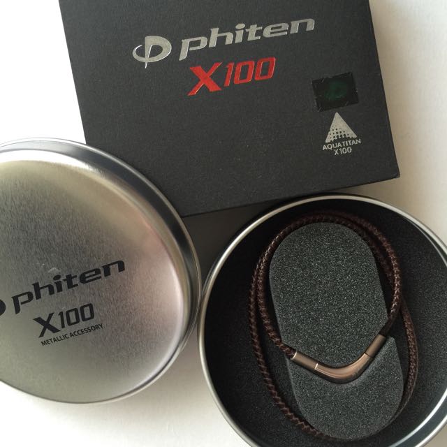 Brand New Phiten Rakuwa Necklace X100 Chopper Model Sports
