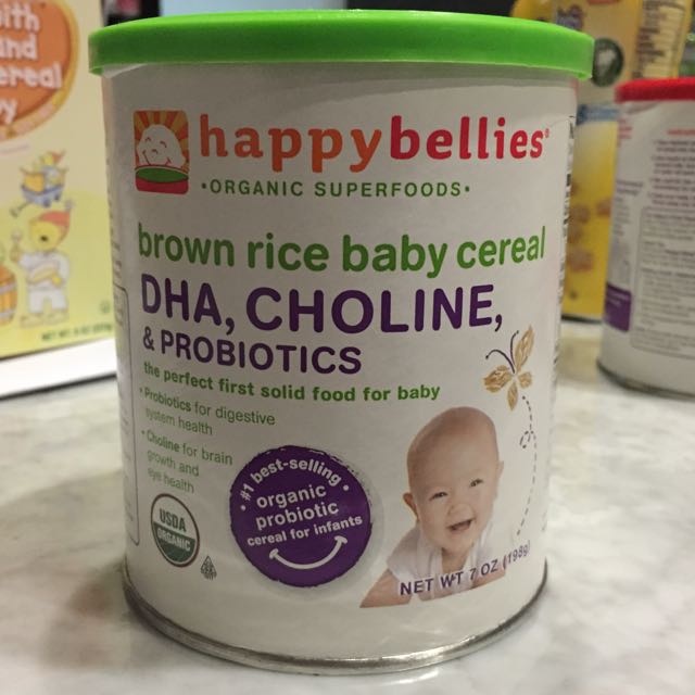 happy bellies baby cereal