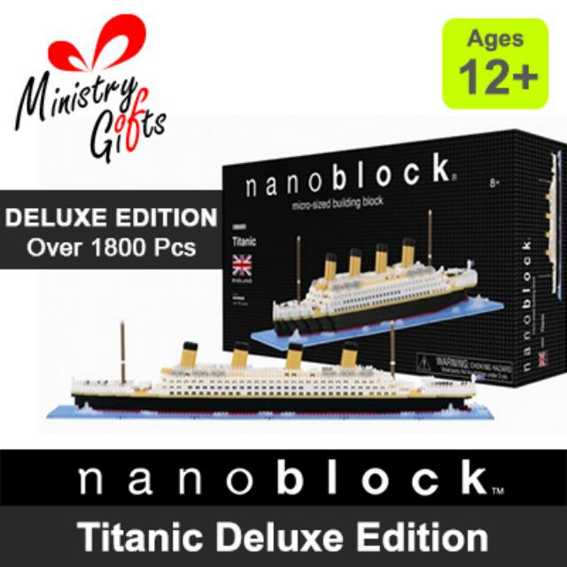 Nanoblock titanic shop