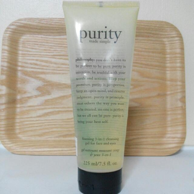 philosophy cleansing gel