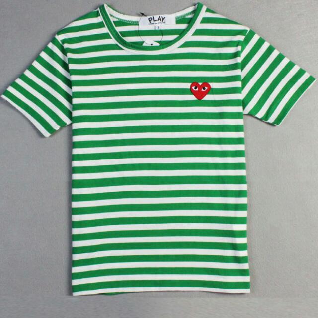 green cdg shirt
