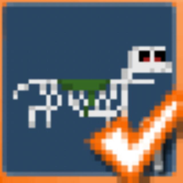 Growtopia Skeleton Horse, Hobbies & Toys, Toys & Games on Carousell