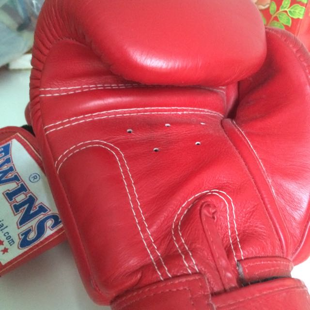 Hook and Loop Leather Training Boxing Gloves in Genuine Quality 