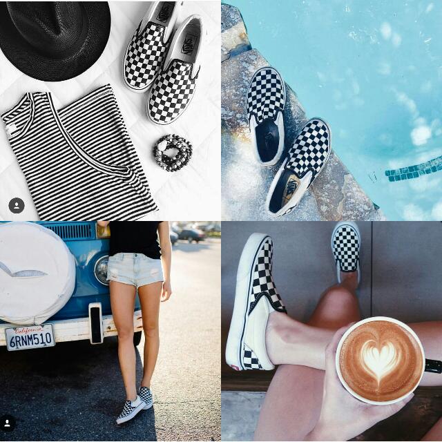 Checkerboard discount black white
