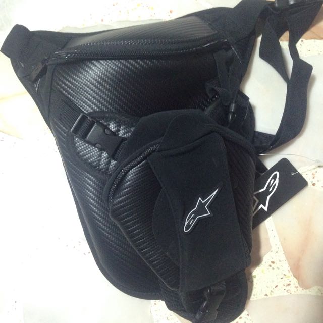 Alpinestars Access Leg Bag Black | Motardinn