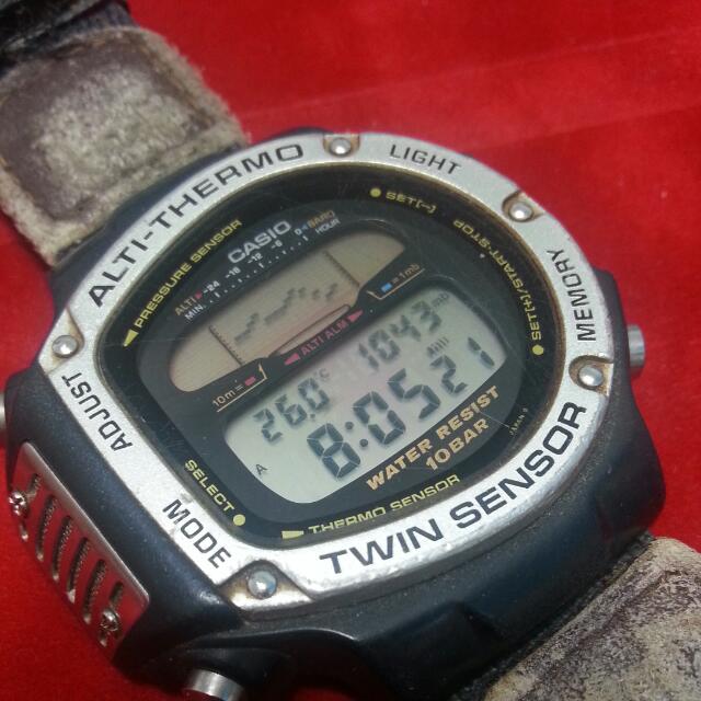 Casio alti thermo shop twin sensor