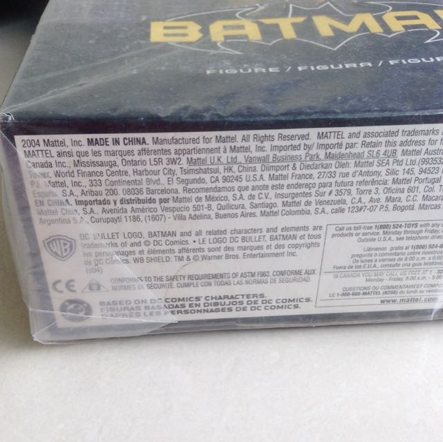 DC Batman (Category: Toy Figures) located in Singapore. Submitted by myloft (Listing ID 33200949, Image 3). Description: .