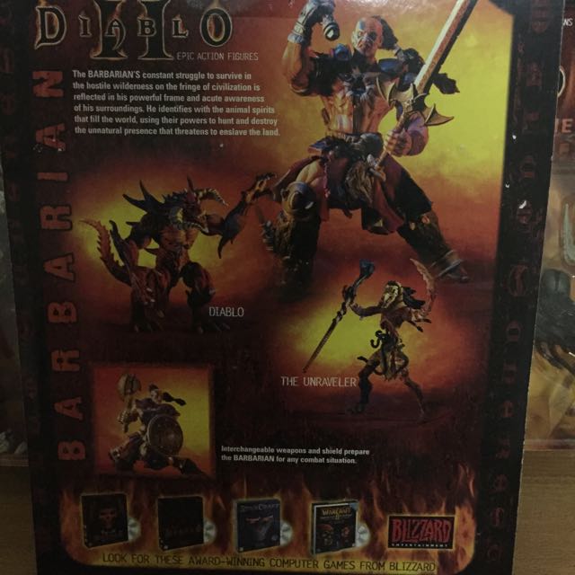 VTG Diablo 2 Lord Of Terror Action Figure Blizzard