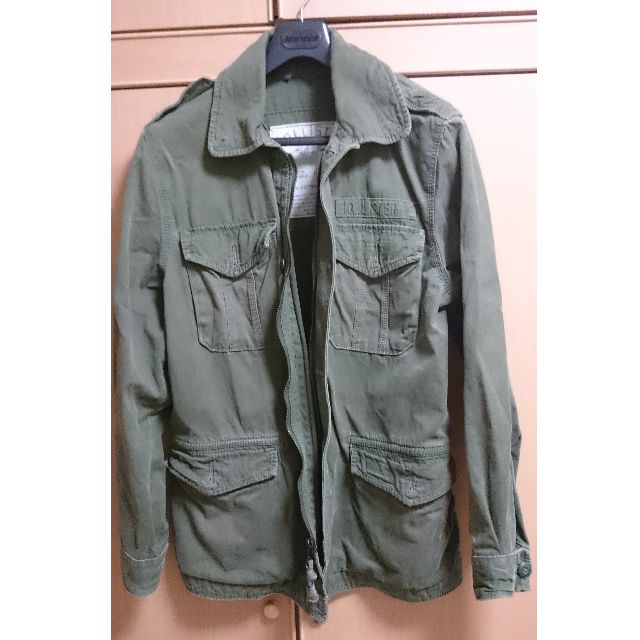 hollister military jacket