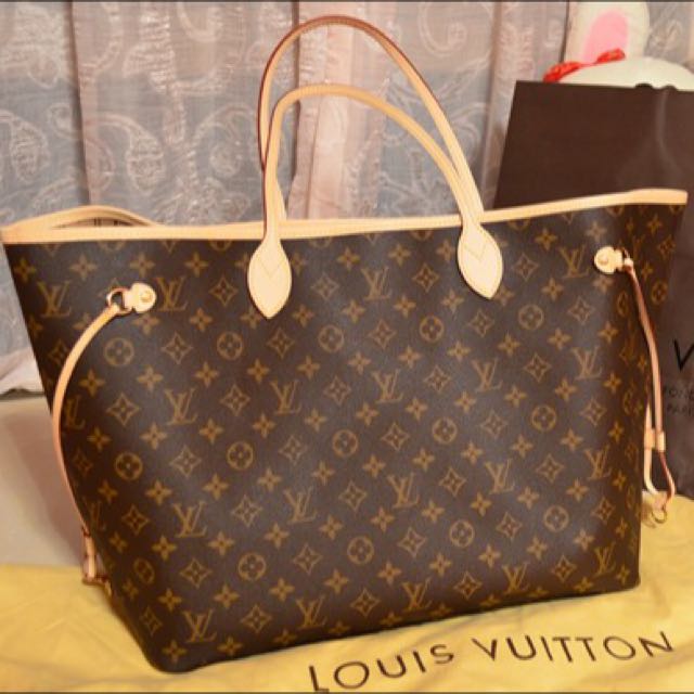 LV Neverfull GM size used Luxury on Carousell