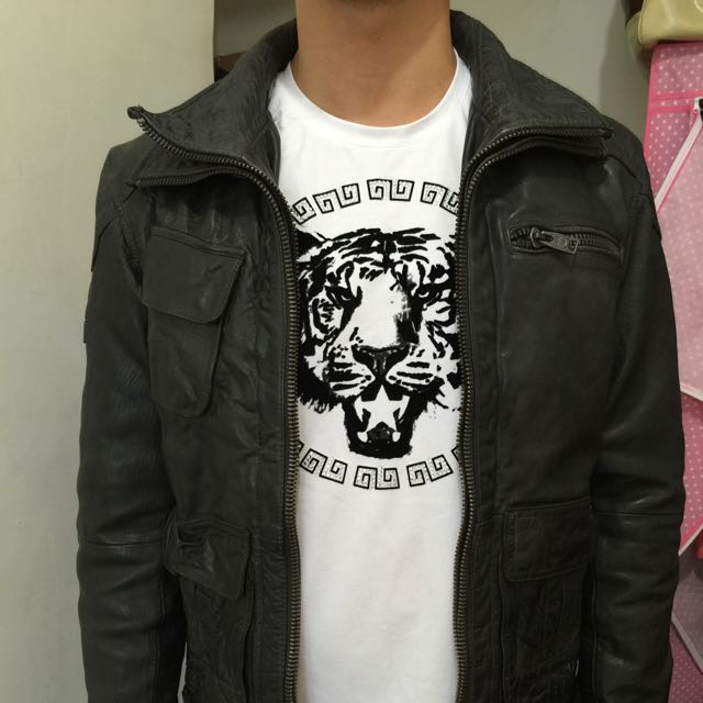 tarpit leather jacket