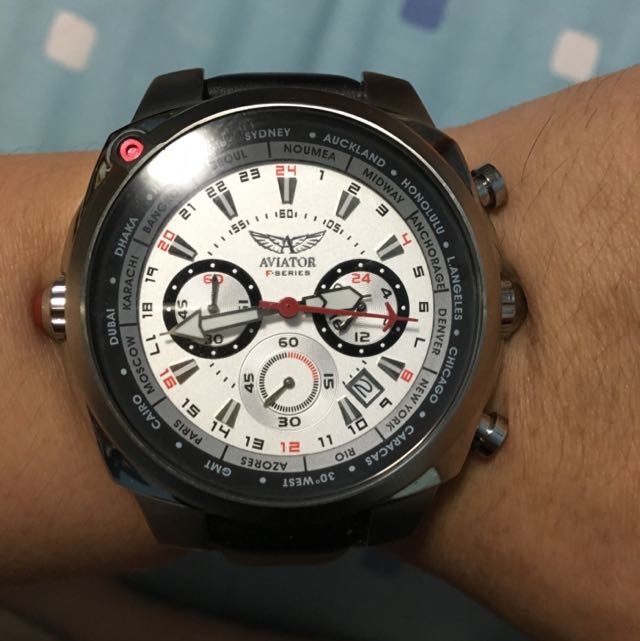 Aviator Watch Traveller Collection
