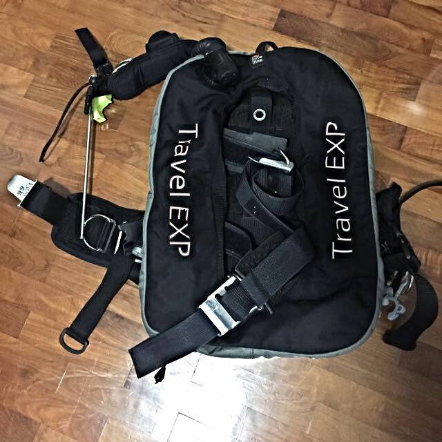 Dive rite Travel Exp Wings With TransPac Harness, Sports Equipment, Sports & Games, Water Sports