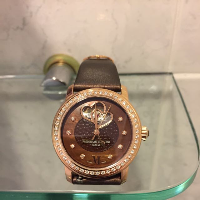 Frederique constant double heart beat on sale