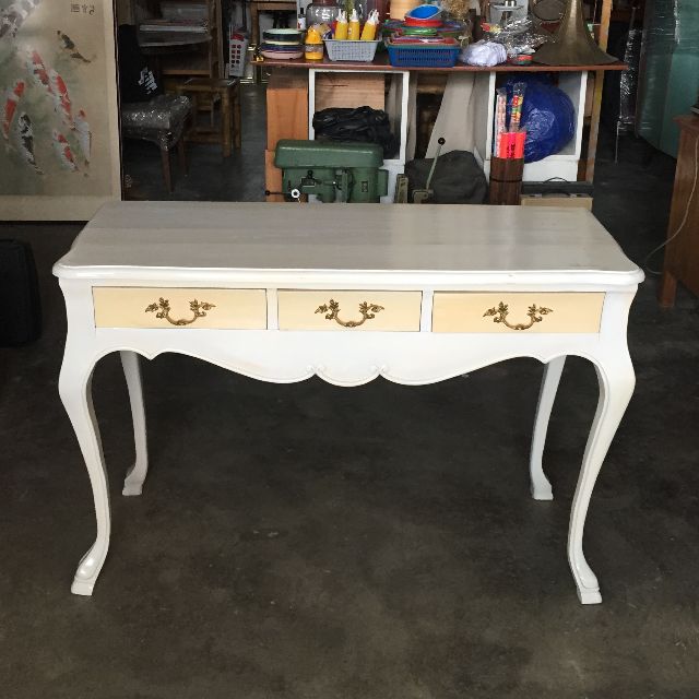 White Victorian Style Dresser Table Reserved Furniture On Carousell