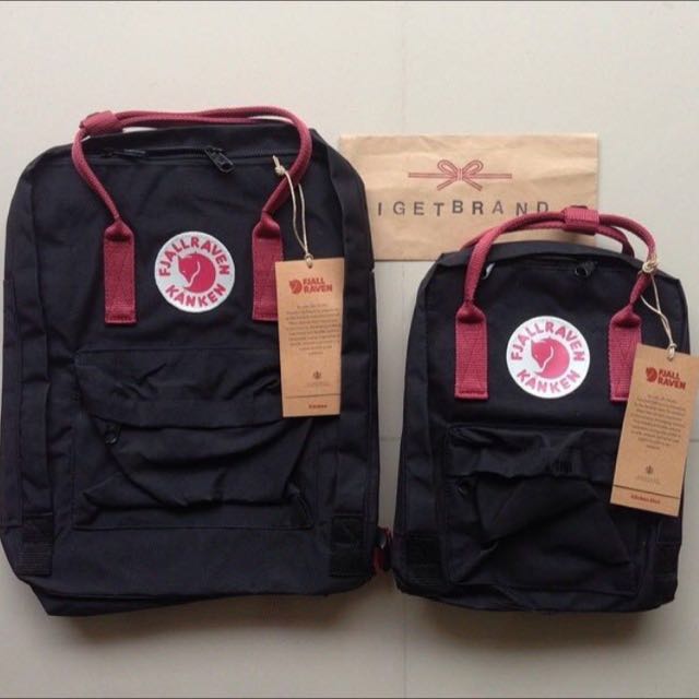 Black and ox red kanken mini outlet