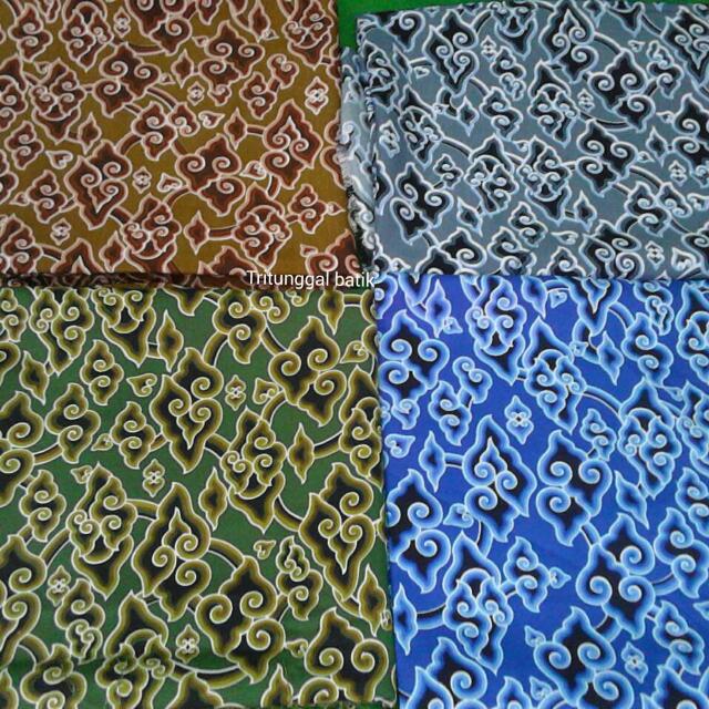 Batik Print Motif Mega Mendung Women S Fashion On Carousell
