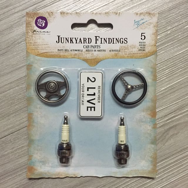 Bnip Prima Marketing Junkyard Findings Car Parts 891855 Design