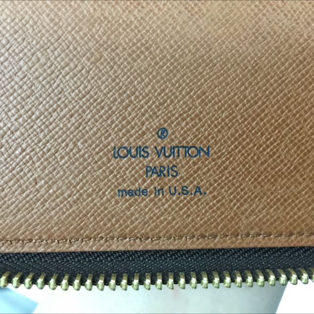 Vintage Louis Vuitton Monogram Address Phone Book Calendar - Einna Sirrod