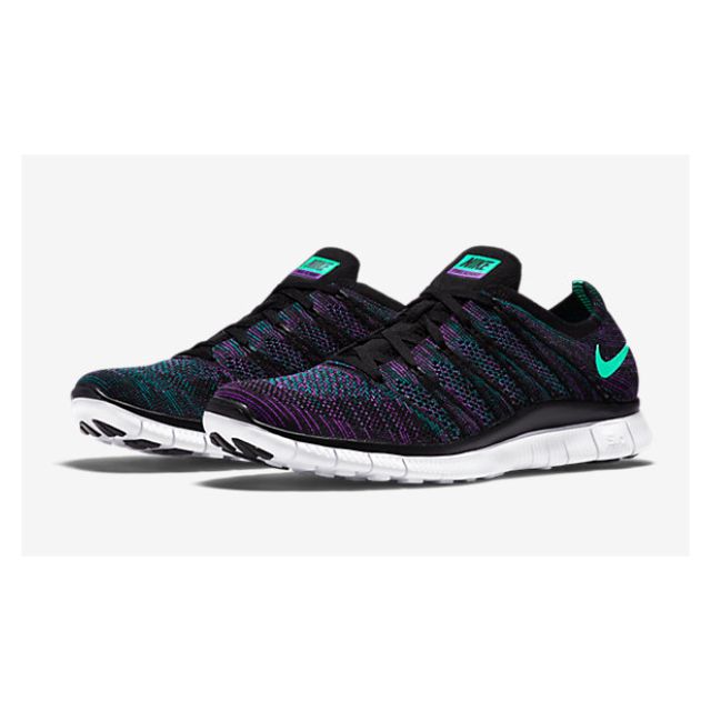 Nike free flyknit nsw mens green clearance