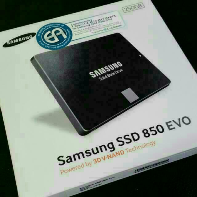 Samsung 850 Evo 250gb Mz 75e250bw Electronics On Carousell