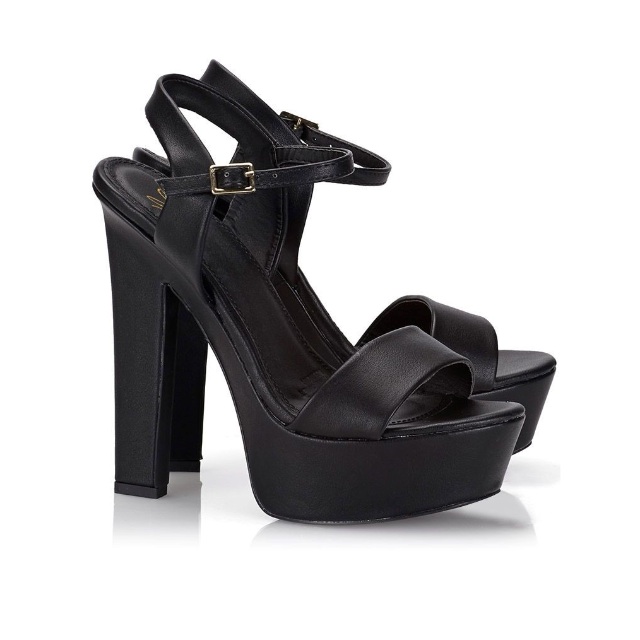 Spurr Diesel Platform Heels Black Women s Fashion Footwear