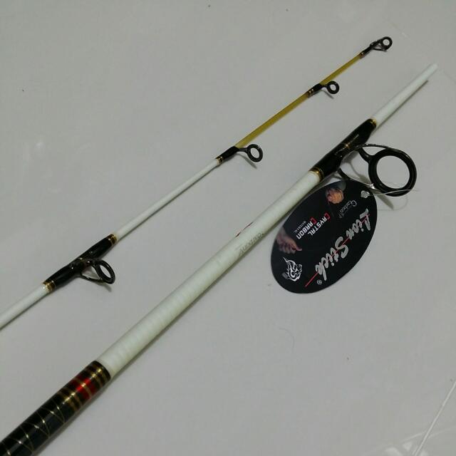 Lion Stick Fishing Rod X Spring Crystal Carbon , Sports Equipment, Fishing  on Carousell
