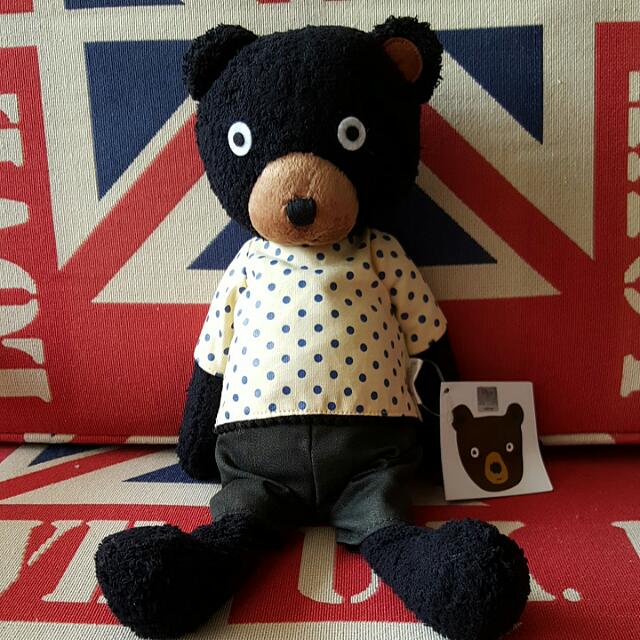 black bear doll