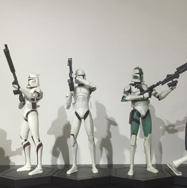 Star Wars Gentle Giant Animated Clone 