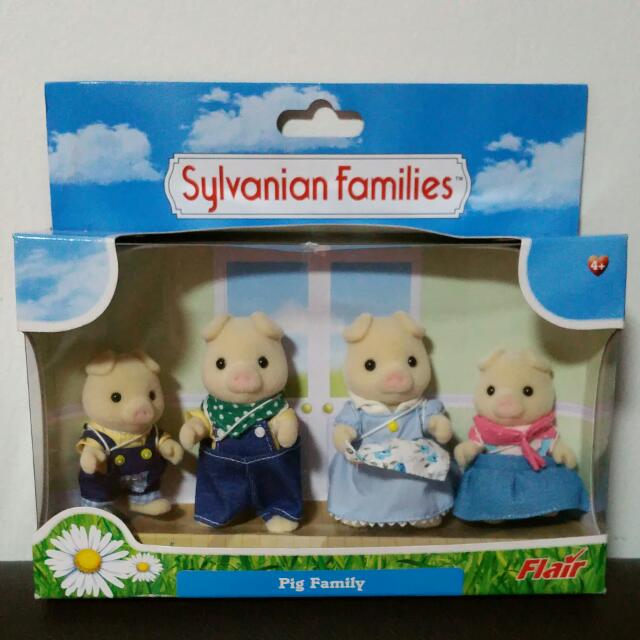 sylvanian families pig