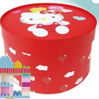 Hello Kitty造型積木大禮盒(趣味遊樂園版)