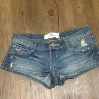 Hollister正品25腰牛仔短褲