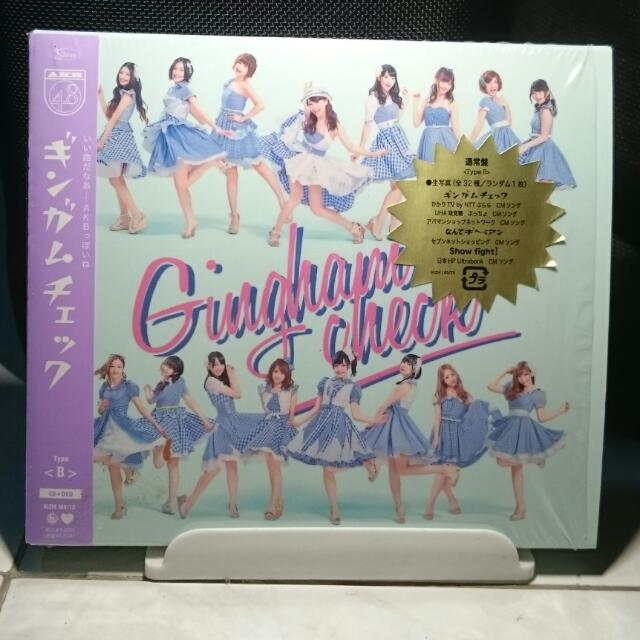 Akb48 Gingham Check Type B Cd Dvd Everything Else On Carousell