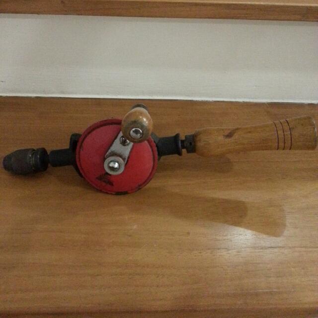 Antique Manual Hand Drill Vintage Collectibles On Carousell
