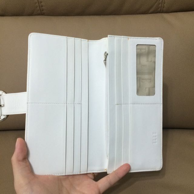Dinner Prom Clutch Purse White Elle Authentic Women s Fashion
